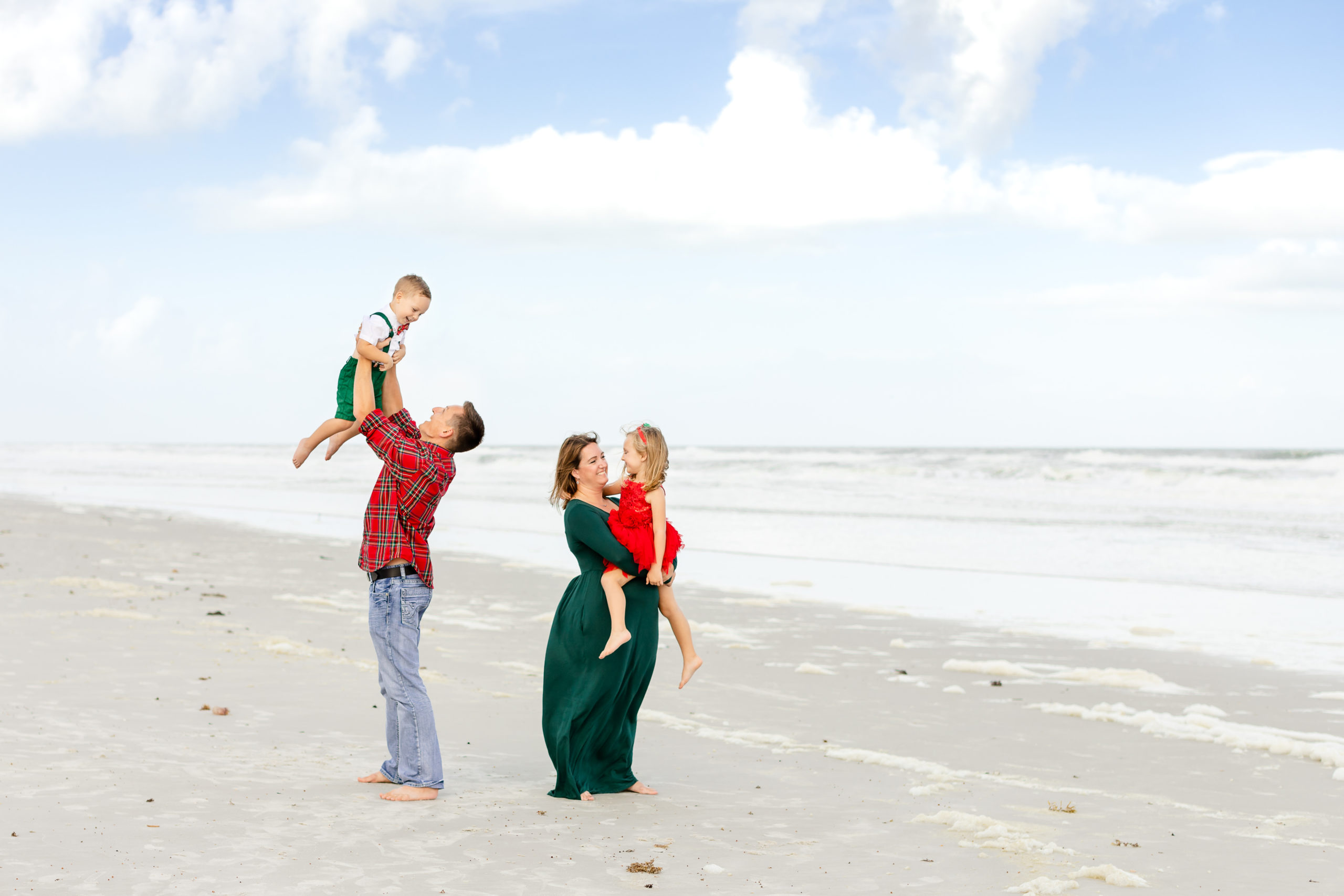Family Mini Session for Christmas Cards