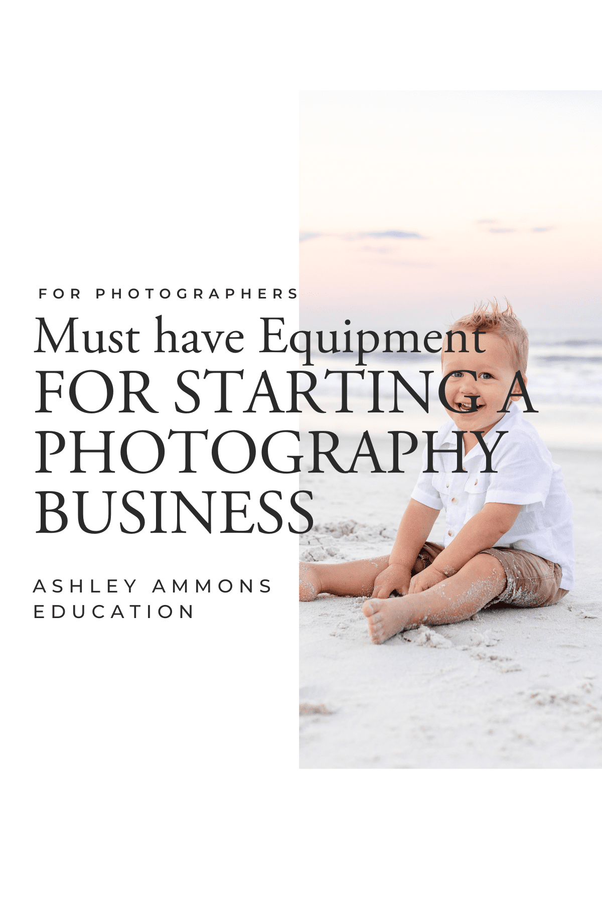 must have equipment for starting a photography business